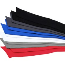 Qijshu Kadın Ter Emici Kafa Bandı Spor Şapkalar Headwrap Tenis Spor Türban 100 cm H025 (Yurt Dışından)
