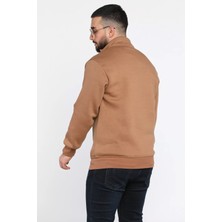 Mishar İtalia Erkek Yarım Balıkçı Yaka Şardonlu Fermuarlı Sweatshirt