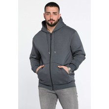 Mishar İtalia Erkek Kapüşonlu Şardonlu Sweatshirt