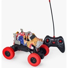 Tuengi Store Uzaktan Kumandalı Şarjlı Off Road Animals Climbing Car Çift Motorlu Kumandalı Jeep Arazi Aracı