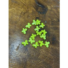 Gönülden Tasarım 15 Adet Kelebek Plastik Delikli Takı Boncuğu 1x1 cm