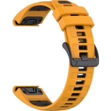 Puluzdg Garmin Fenix ​​8 Amoled 47MM Için Silikon Saat Bandı (Yurt Dışından)