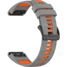 Puluzdg Garmin Fenix ​​8 Amoled 47MM Için Silikon Saat Bandı (Yurt Dışından)