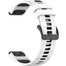 Puluzdg Garmin Fenix ​​8 Amoled 47MM Için Silikon Saat Bandı (Yurt Dışından)
