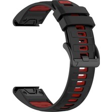 Puluzdg Garmin Fenix ​​8 Amoled 47MM Için Silikon Saat Bandı (Yurt Dışından)
