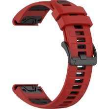 Puluzdg Garmin Fenix ​​8 Amoled 47MM Için Silikon Saat Bandı (Yurt Dışından)