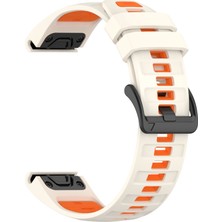 Puluzdg Garmin Fenix ​​8 Amoled 47MM Için Silikon Saat Bandı (Yurt Dışından)