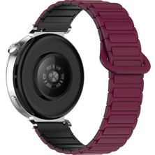 Puluzdg Garmin Forerunner 165 Için Manyetik Silikon Kayış (Yurt Dışından)
