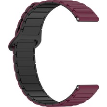 Puluzdg Garmin Forerunner 165 Için Manyetik Silikon Kayış (Yurt Dışından)