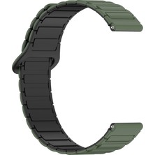 Puluzdg Garmin Forerunner 165 Için Manyetik Silikon Kayış (Yurt Dışından)