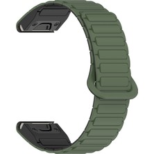Puluzdg Garmin Fenix ​​8 47MM Için Hızlı Rease Silikon Saat Kayışı (Yurt Dışından)