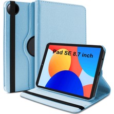 Wowacs Xiaomi Redmi Pad Se  8.7 Inç ile Uyumlu 360° Dönebilen Standlı Tablet Kılıfı