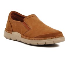 Ayakmod Taba Nubuk Hakiki Deri Erkek Günlük Ayakkabı