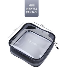 Alix Avien Gri Mini Makyaj Çantası - Gray Cosmetic Bag