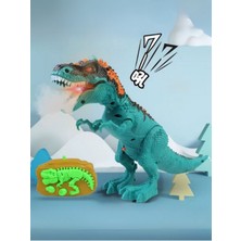 Tuengi Store Uzaktan Kumandalı Dinozor Buhar Çıkaran T-Rex Sesli Işıklı Dinozor