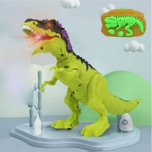 Tuengi Store Uzaktan Kumandalı Dinozor Buhar Çıkaran T-Rex Sesli Işıklı Dinozor