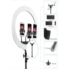 Megalux Ring Light LED Işık Halkası 21 Inç 54 cm Profesyonel Influencer Işığı Döküm Ayaklı