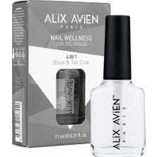 Alix Avien Tırnak Bakımı 4'ü 1 Arada Oje Bazı & Oje Cilası - Nail Wellness 4 In 1 Base And Top Coat