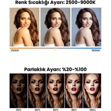 Profesyonel Fotoğraf ve Video Aydınlatma Aparatı