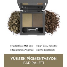 Göz Farı - Duo Eyeshadow 203 Pearly Sage & Khaki 3 g