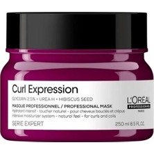 L'Oréal Professionnel Curl Expression Kıvırcık Saçlar Için Yoğun Nemlendirici Bakım Maskesi 250 ml  Evaloreal