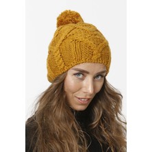 FLORİ Ponponlu Triko Örgü Detay Bere