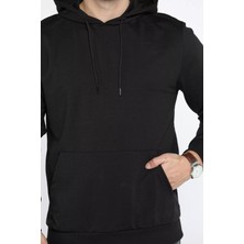 Mishar İtalia Kapüşonlu Kanguru Cepli Erkek Sweatshirt