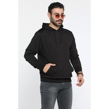 Mishar İtalia Kapüşonlu Kanguru Cepli Erkek Sweatshirt