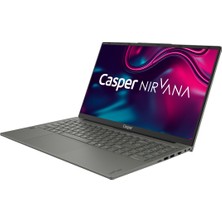 Casper Nirvana X600.7430-BV00X-G-F AMD Ryzen 5 7430U 16GB 500GB SSD Freedos 15.6" Taşınabilir Bilgisayar