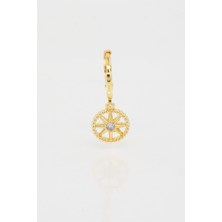 By Zeyna Aksesuar Kadın Kendi Tarzını Oluştur Zirkon Taşlı Kuzey Yıldızı Figürlü 1 Adet Küpe