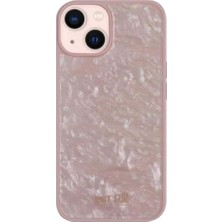 Just Fun iPhone 13 / 14 Uyumlu Marble Cover Mermer Desenli Darbe Dayanımlı Silikon Telefon Kılıfı