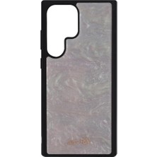 Just Fun Samsung S24 Ultra Uyumlu Marble Cover Mermer Desenli Darbe Dayanımlı Silikon Telefon Kılıfı