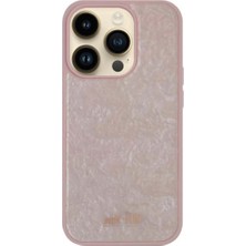 Just Fun iPhone 14 Pro Uyumlu Marble Cover Mermer Desenli Darbe Dayanımlı Silikon Telefon Kılıfı