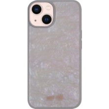 Just Fun iPhone 13 / 14 Uyumlu Marble Cover Mermer Desenli Darbe Dayanımlı Silikon Telefon Kılıfı