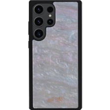 Just Fun Samsung S24 Ultra Uyumlu Marble Cover Mermer Desenli Darbe Dayanımlı Silikon Telefon Kılıfı