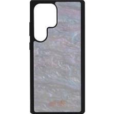 Just Fun Samsung S24 Ultra Uyumlu Marble Cover Mermer Desenli Darbe Dayanımlı Silikon Telefon Kılıfı