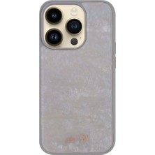 Just Fun iPhone 14 Pro Uyumlu Marble Cover Mermer Desenli Darbe Dayanımlı Silikon Telefon Kılıfı