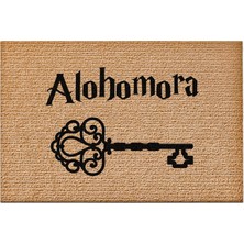 Decovetro Kapı Önü Halı Paspas Harry Potter Alohomora Desenli 40 x 60 cm