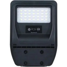 İnoled 9355-01 50 Watt Sensörlü Solar Sokak Armatürü - Beyaz Işık (6500K)