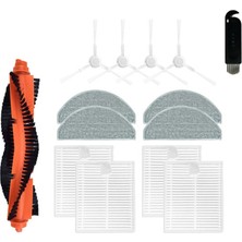 IgnisForge Robot Süpürge Aksesuarları E10 / E12 B112 Hepa Filtre Paspas Bezleri Yedek Parça Değişimi (Yurt Dışından)