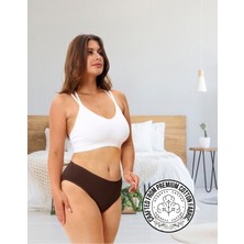 Alya Underwear Kadın Pamuklu Külot Basic Slip Renkli 10'lu Paket Yüksek Bel Iç Çamaşırı (Multicolor - X37)