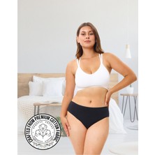 Alya Underwear Kadın Pamuklu Kırmızı Siyah Beyaz Yeni Yıl Baskılı Külot, 10'lu Paket  (Multicolor - X40)