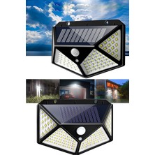 Techno Station Hareket Edince Yanan Solar 114 Ledli Lamba Çok Amaçli Günes Enerjili Sensörlü Lamba Bahçe