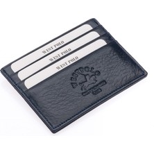 West Polo  Deri Bol Kartlıklı Lacivert Unisex Kartlık WPT041