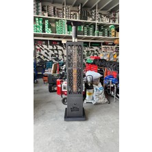 Pro Stove Kule Tip Pelet Sobası K02 + PÜRMÜZ VE ELDİVEN HEDİYELİ
