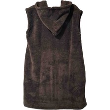 Sweet's Collection Yelek Kadın Uzun Tunik Welsoft Peluş