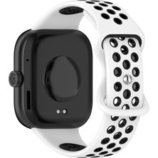 Dmay Xiaomi Mi Band 8 Pro Uyumlu Delikli Yumuşak Sport Silikon Kordon