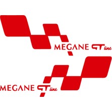 Megane Gt Line Sticker - Megane Sticker - Renault Sticker - Kapı Altı Sticker - Oto Sticker - Araba Sticker