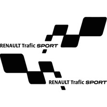 Renault Trafic Sport Sticker - Trafic Sticke - Renault Sticker - Kapı Altı Sticker - Oto Sticker - Araba Sticker