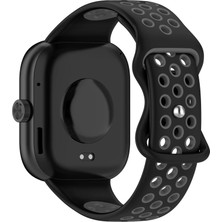 Dmay Xiaomi Redmi Watch 5 Uyumlu Delikli Yumuşak Silikon Kordon Kayış